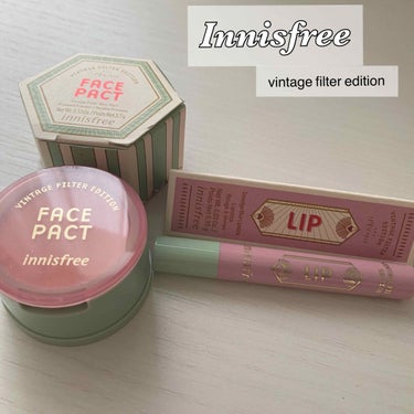 ヴィンテージ フィルター ブラー パクト Vintage Filter Edition/innisfree/パウダーファンデーションを使ったクチコミ（1枚目）