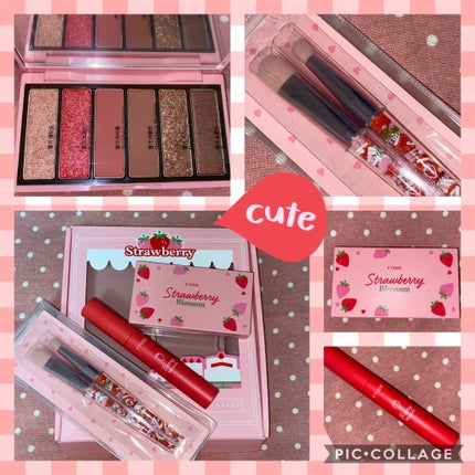 ストロベリーブロッサムキット/ETUDE/メイクアップキットを使ったクチコミ(1枚目)