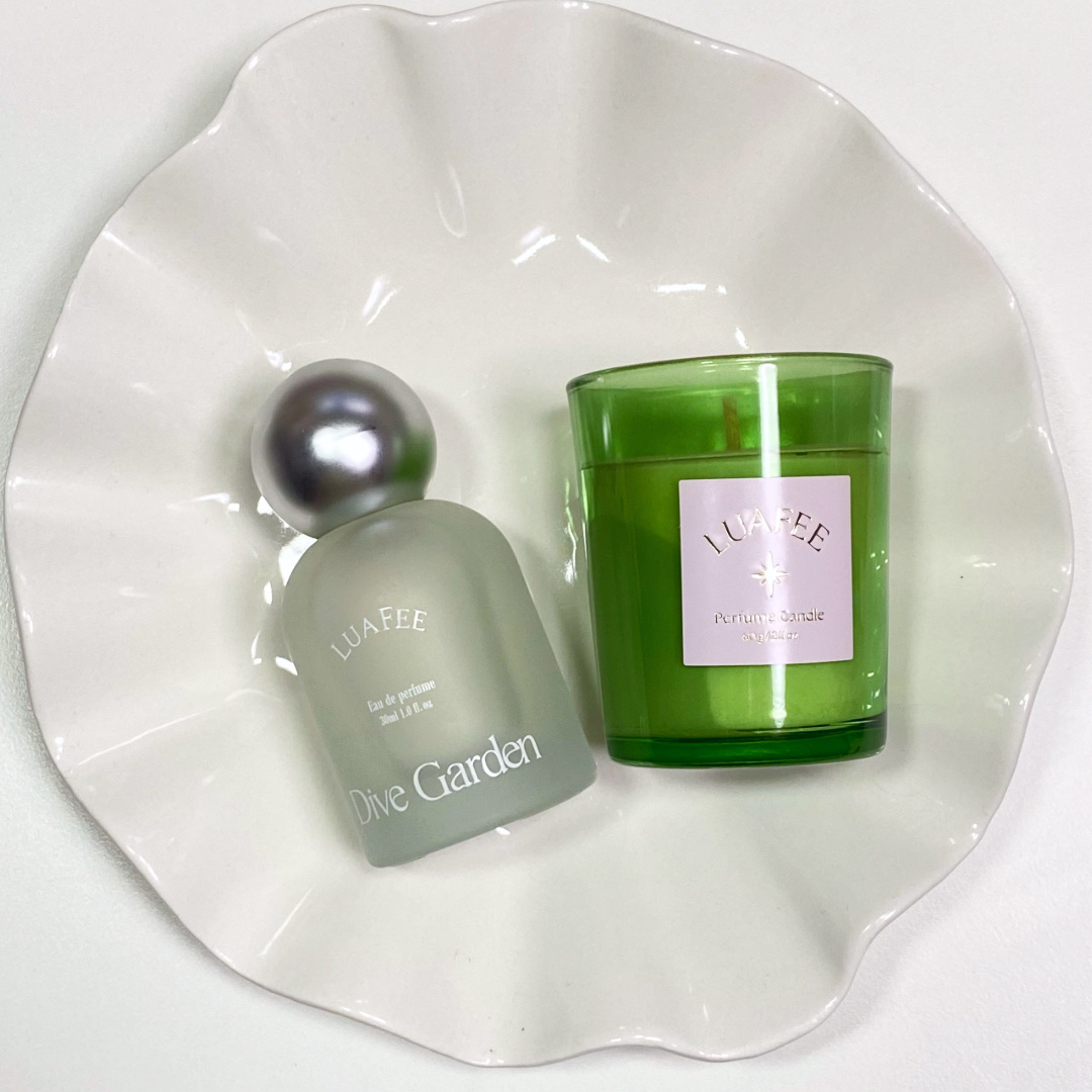 ブルーミングピオニーパフュームキャンドル / LUAFEE