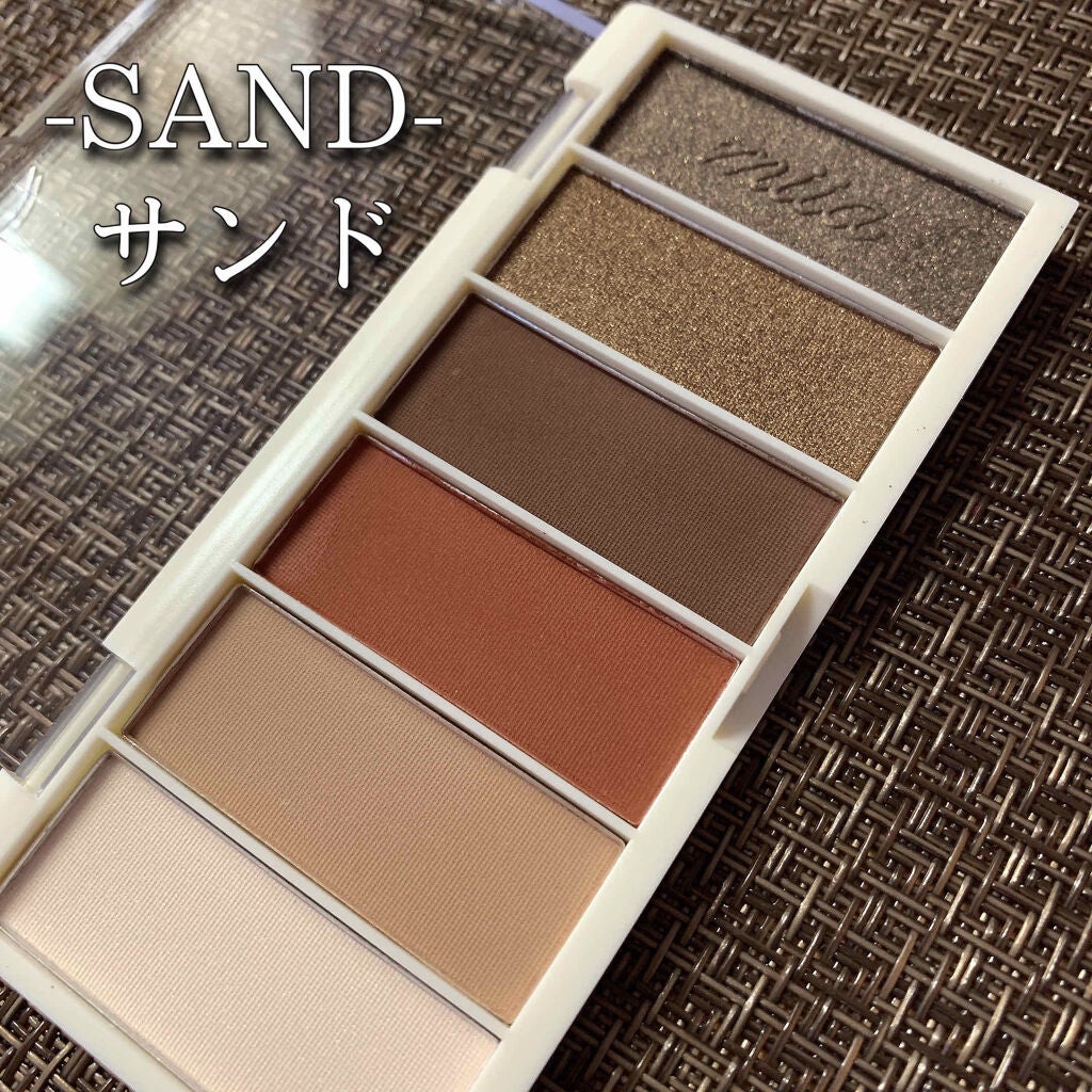 miia 6色アイシャドウ/DAISO/アイシャドウパレットを使ったクチコミ(2枚目)