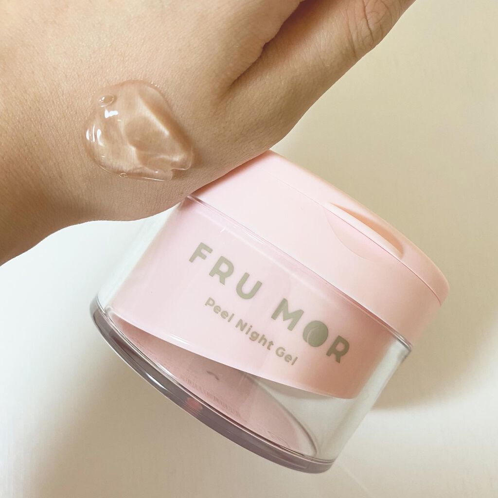 フルモア ピールナイトジェル/FRU MOR/フェイスクリームを使ったクチコミ（3枚目）