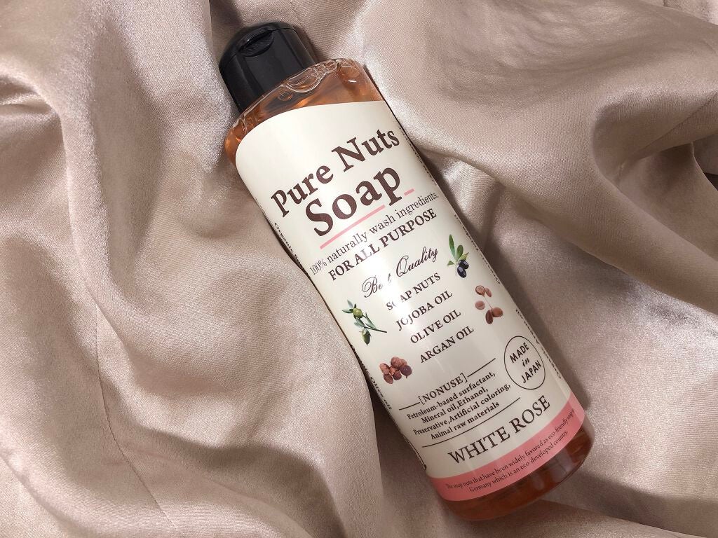 ピュアナッツソープ ホワイトローズの香り/ナチュラセラ/洗顔フォームを使ったクチコミ(1枚目)
