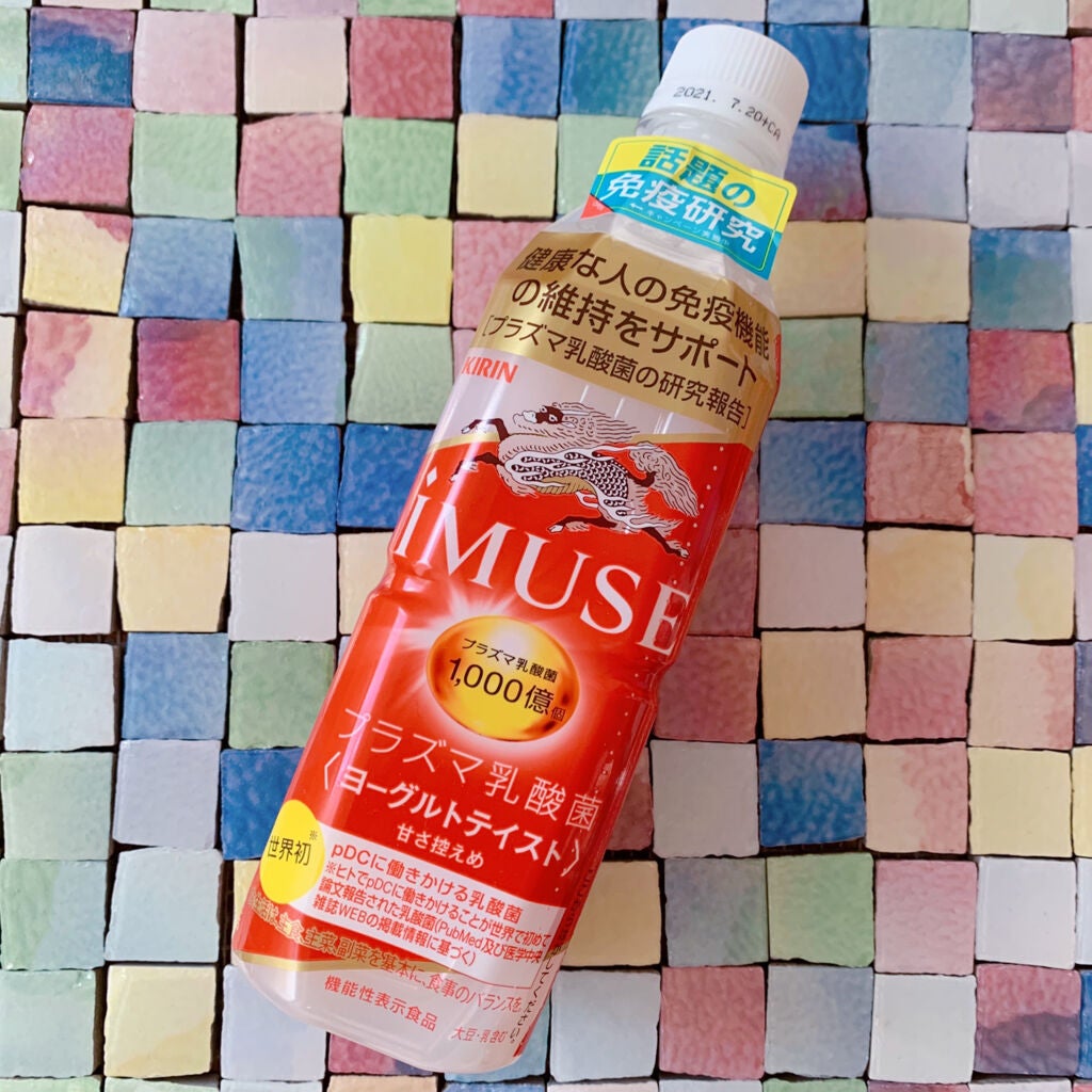 iMUSE ヨーグルトテイスト/キリン/乳酸菌飲料を使ったクチコミ(1枚目)