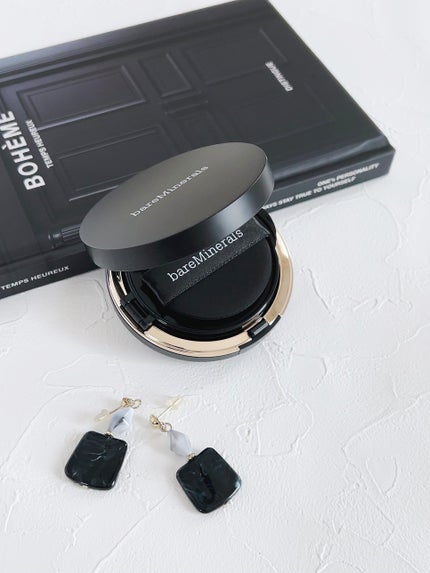 bareMinerals オリジナル ピュア セラム カバーアップ クッションのクチコミ「#PR
パッと晴れやかな明るいベースメイクを
目指したい♩
@bareminerals_j.....」(1枚目)