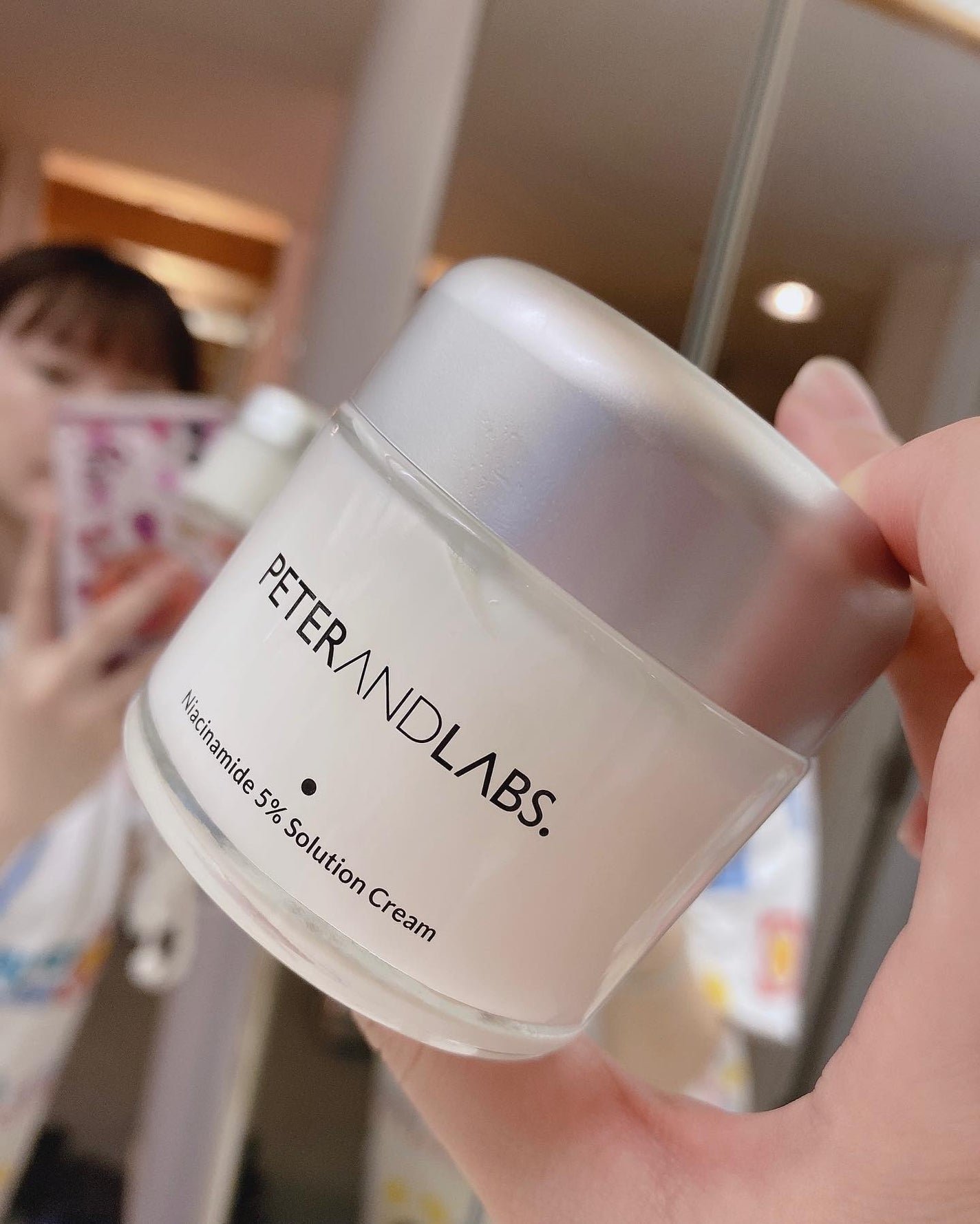 ナイアシンアミド5% ソリューション モイスチャークリーム/PETERANDLABS/フェイスクリームを使ったクチコミ(3枚目)