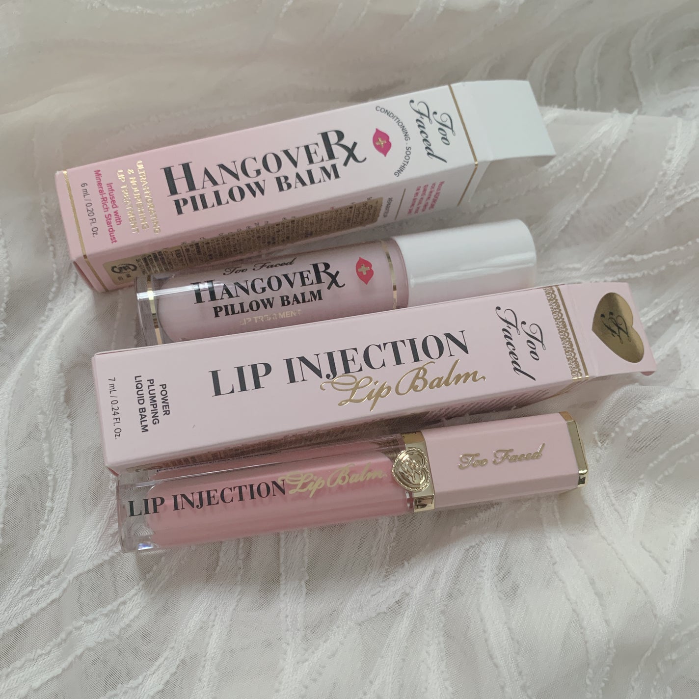 ~トゥー フェイスド ハングオーバー~ ピロー バーム リップ トリートメント/Too Faced/リップ美容液を使ったクチコミ(4枚目)