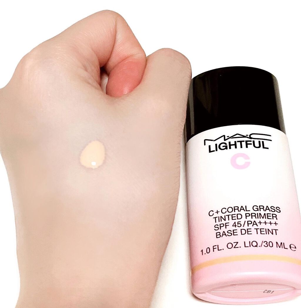 ライトフル Ｃ＋ティンティッド プライマーSPF45(PA++++)/M・A・C/化粧下地を使ったクチコミ（3枚目）