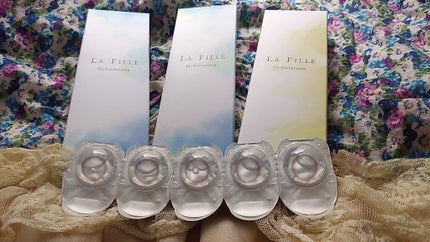 LA FILLE (ラ・フィーユ)/LA FILLE/カラーコンタクトレンズを使ったクチコミ(1枚目)