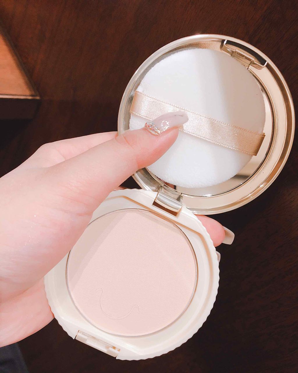 【旧品】マシュマロフィニッシュパウダー/キャンメイク/プレストパウダーを使ったクチコミ(1枚目)