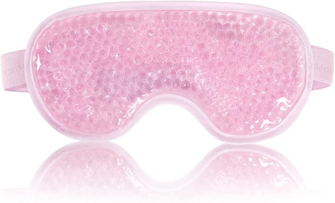 冷感ジェルアイマスク オーキッドピンク