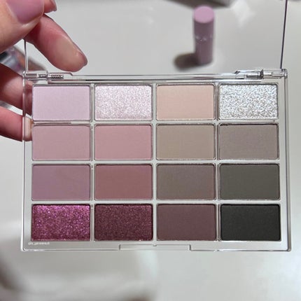 ソフトブラーリングアイパレット/wakemake/アイシャドウパレットを使ったクチコミ(5枚目)