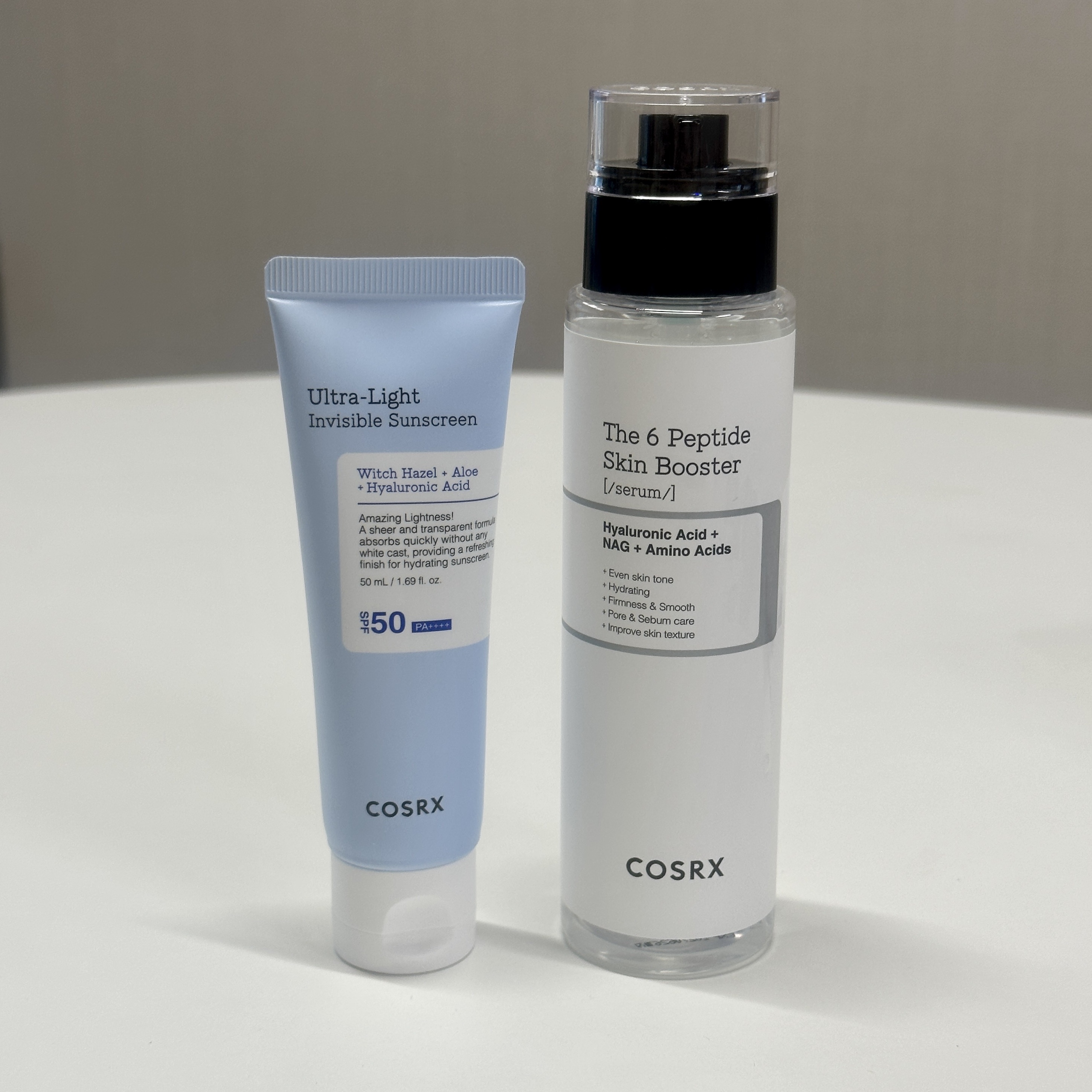 ウルトラライト透明UVクリーム/COSRX/日焼け止めクリームを使ったクチコミ（1枚目）