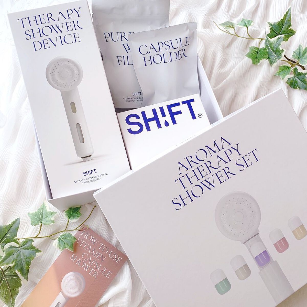 ビタミンカプセルシャワー/SHIFT/シャワーヘッドを使ったクチコミ（1枚目）