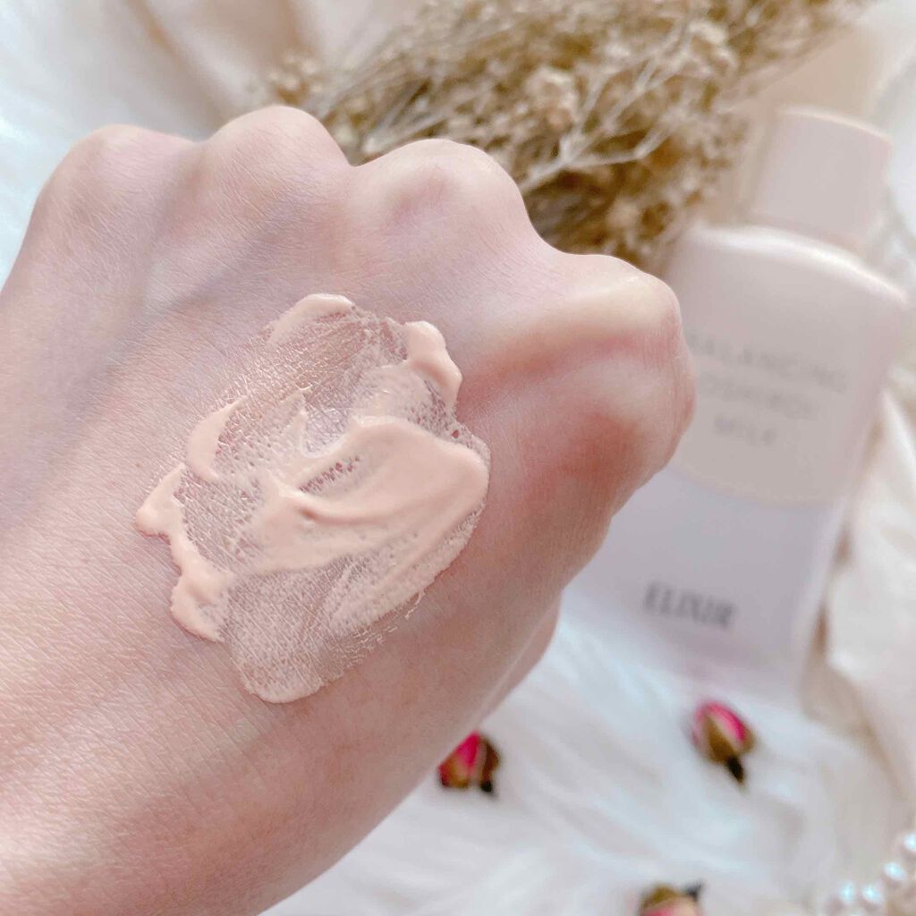 エリクシール ルフレ バランシング おしろいミルク C/エリクシール/乳液を使ったクチコミ(3枚目)