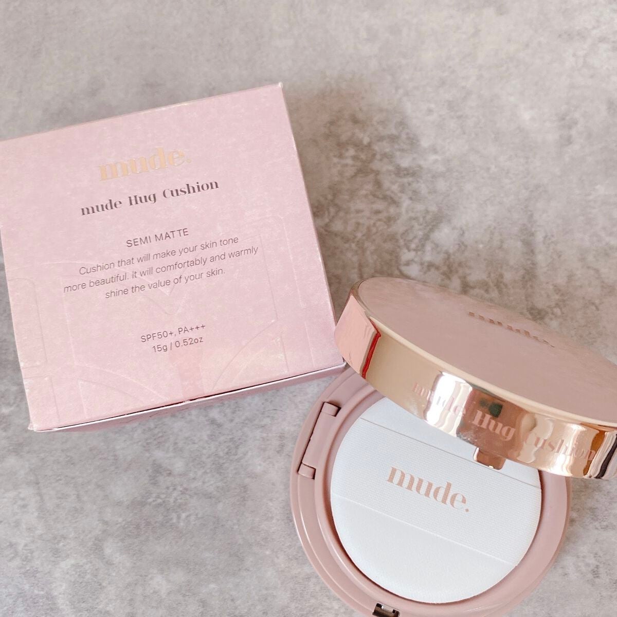 ハグクッション/mude/クッションファンデーションを使ったクチコミ(2枚目)