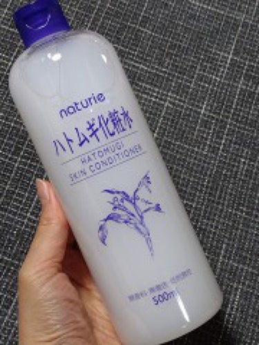 ハトムギ化粧水(ナチュリエ スキンコンディショナー R )/ナチュリエ/化粧水を使ったクチコミ（3枚目）