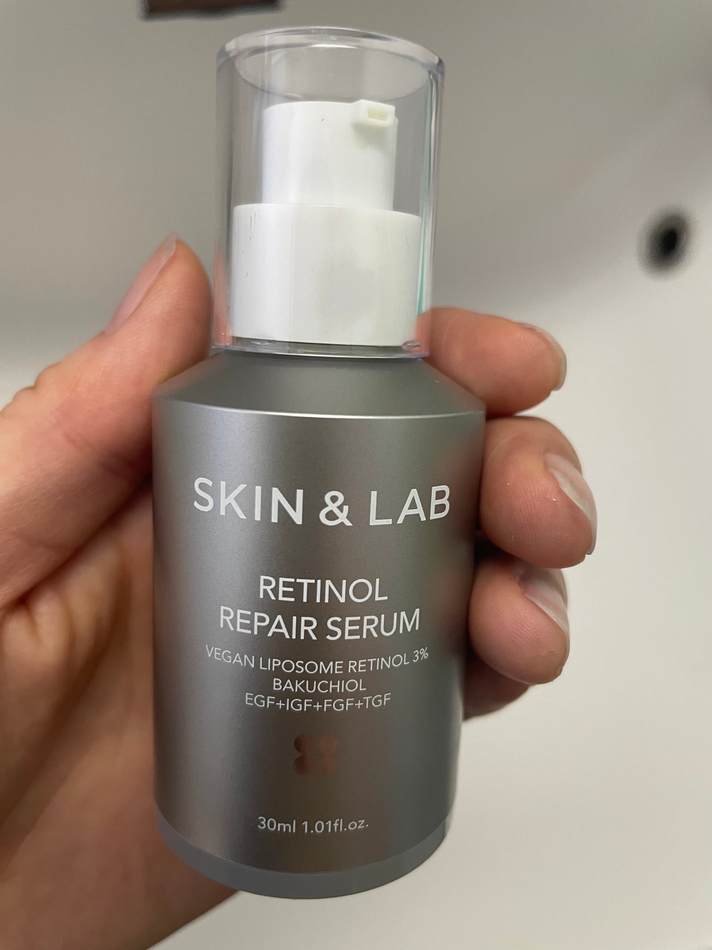 ヴィーガンリポソームレチノールセラム/SKIN&LAB/美容液を使ったクチコミ(1枚目)