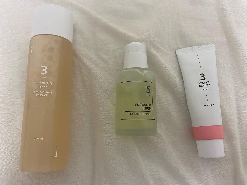 5番 朝晩ビタミン75%セラム/numbuzin/美容液を使ったクチコミ（1枚目）