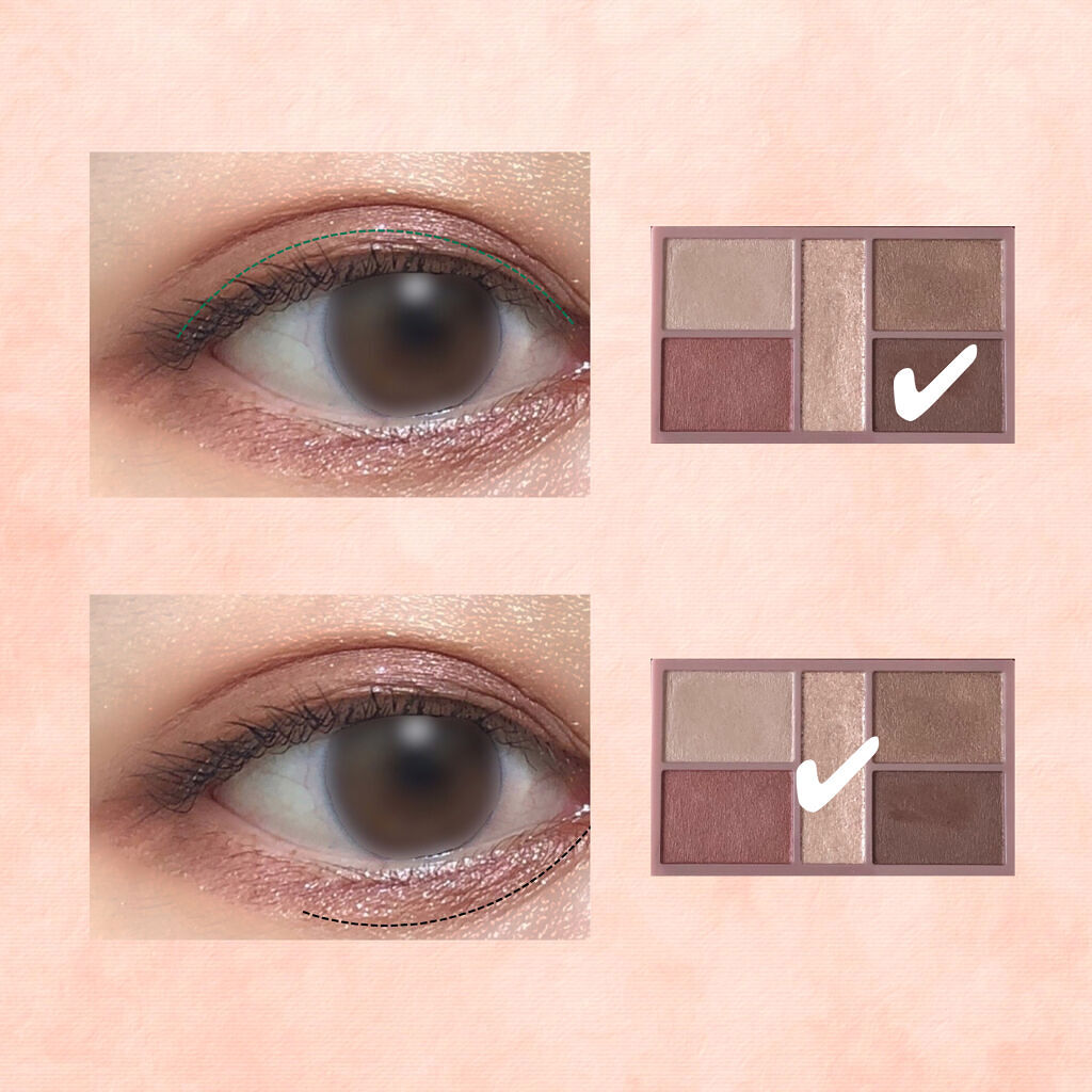 シングルカラーアイシャドウ/CEZANNE/単色アイシャドウを使ったクチコミ（3枚目）