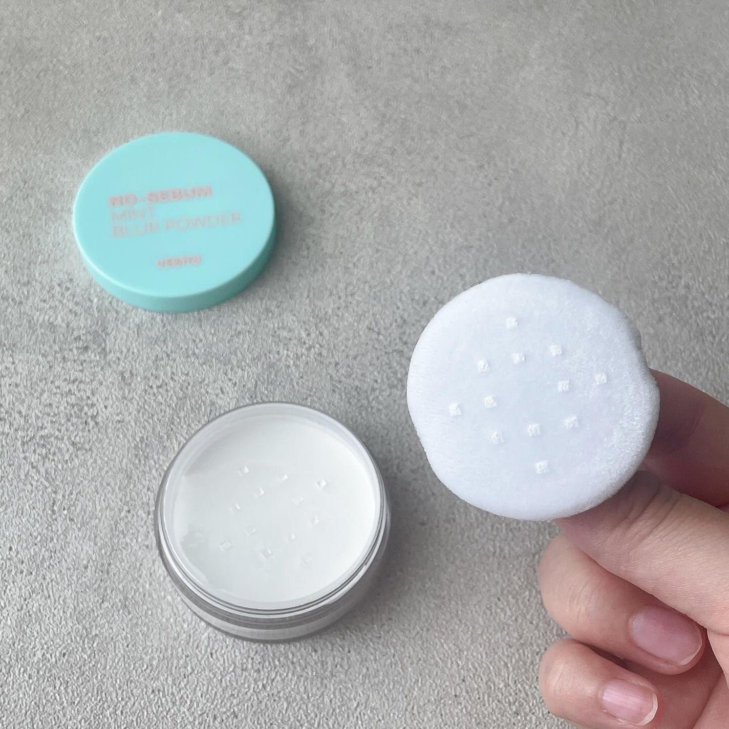 ノーセバムミントブラーパウダー /Vertty/ルースパウダーを使ったクチコミ(5枚目)