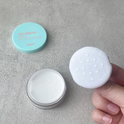 ノーセバムミントブラーパウダー /Vertty/ルースパウダーを使ったクチコミ(5枚目)