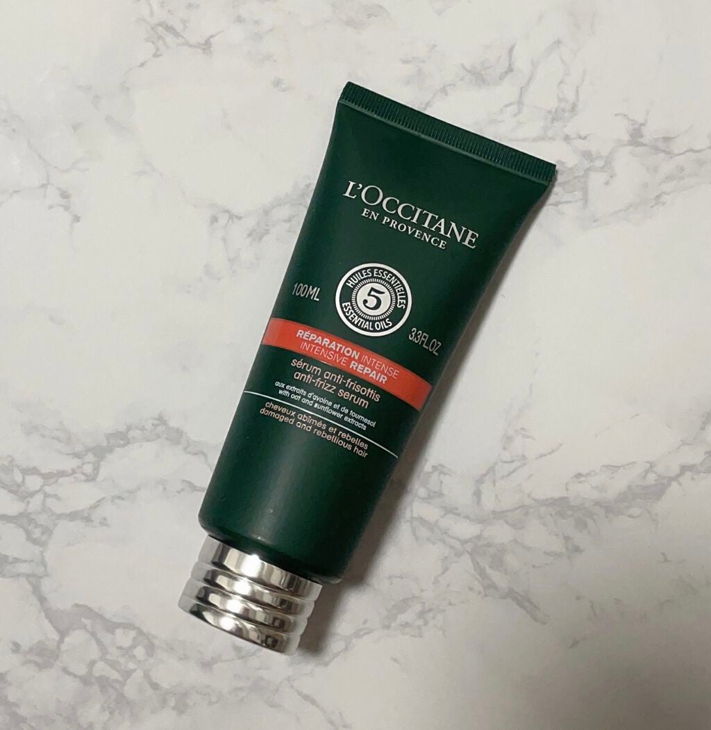 ファイブハーブス リペアリングヘアミルクセラム/L'OCCITANE/ヘアミルクを使ったクチコミ(1枚目)