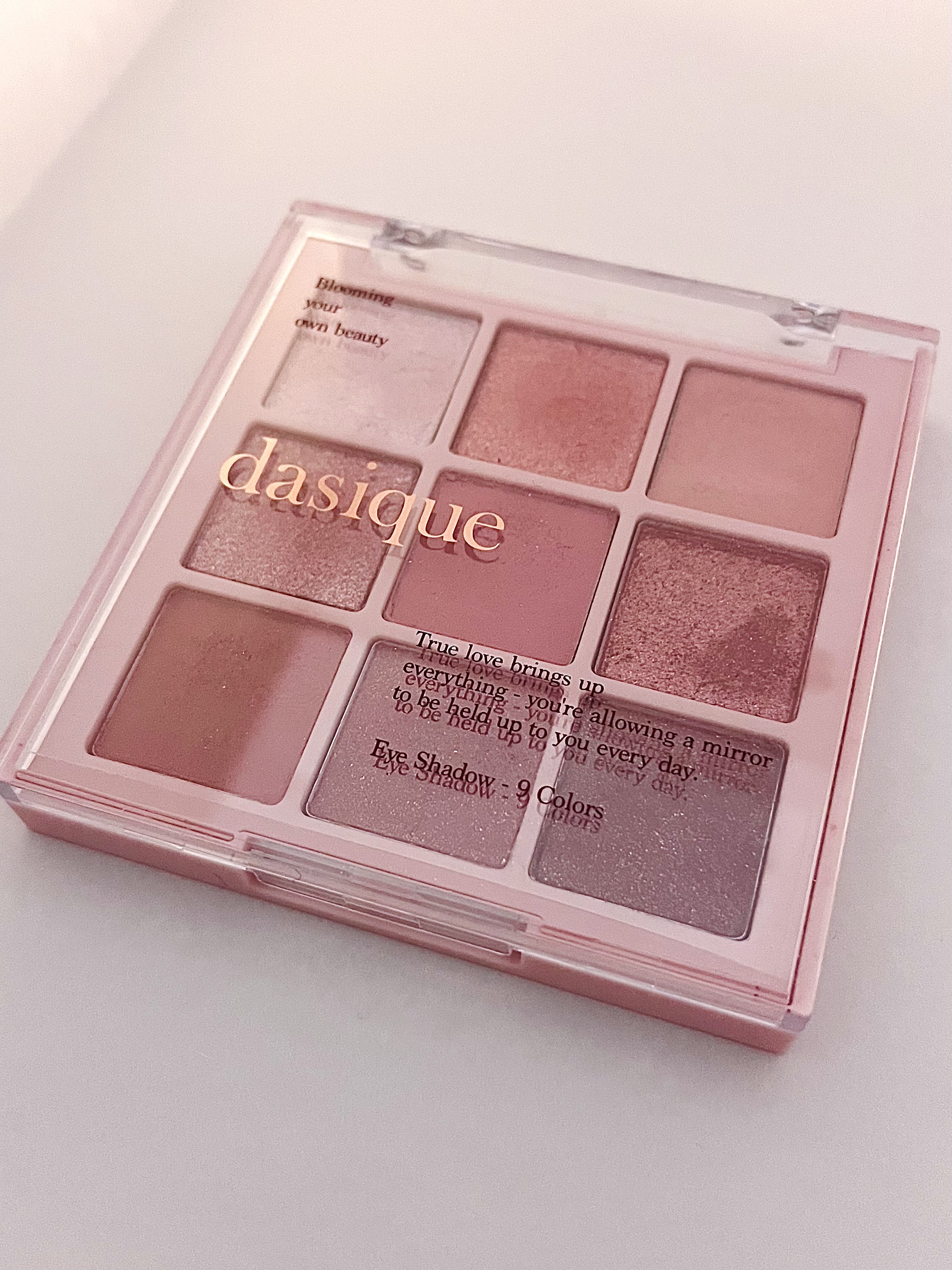 シャドウパレット/dasique/アイシャドウパレットを使ったクチコミ（1枚目）