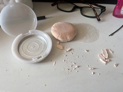 薬用美白 スキンケアパウダー ホワイトティーの香り/素肌記念日/プレストパウダーを使ったクチコミ(1枚目)