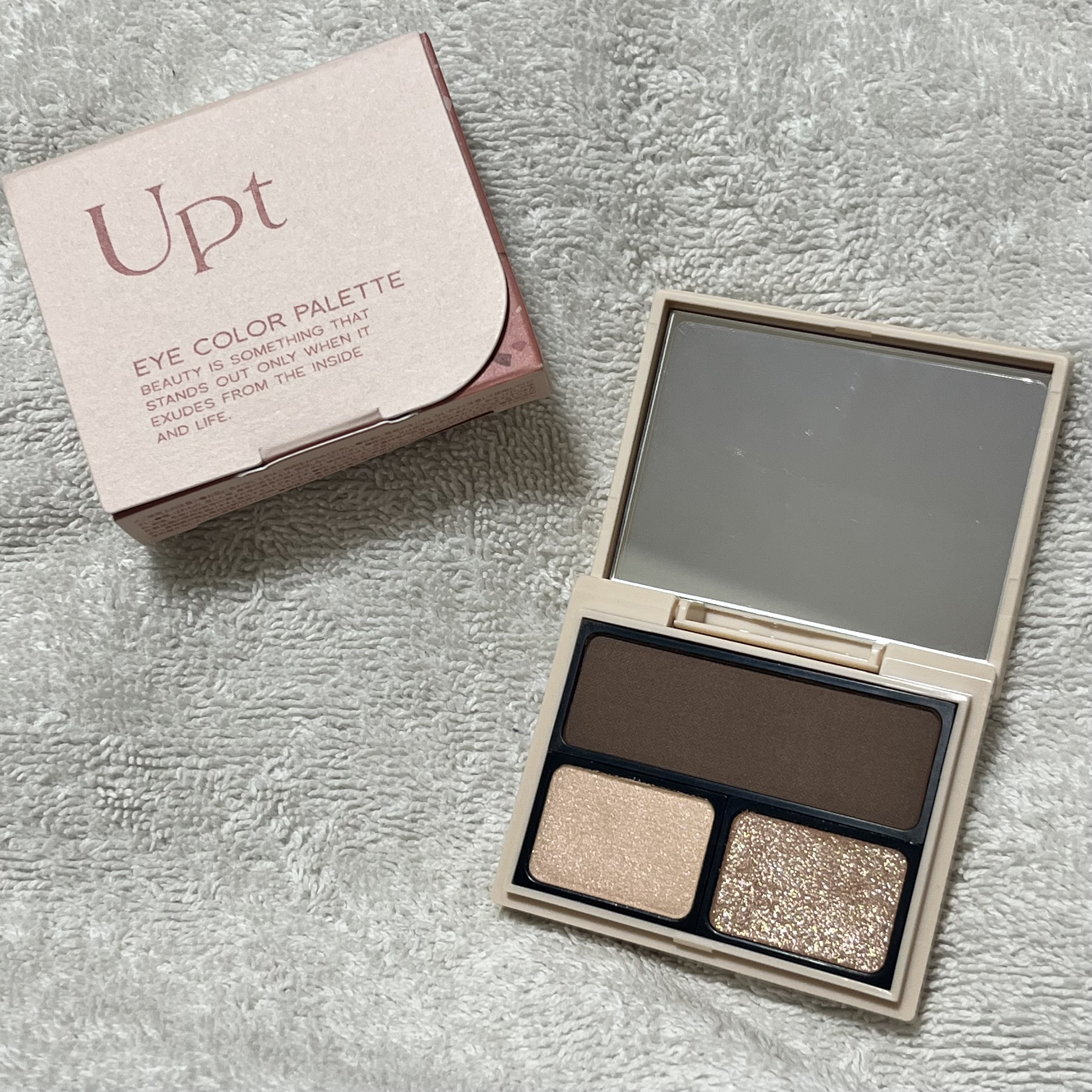 アイカラーパレット/Upt/アイシャドウパレットを使ったクチコミ（1枚目）