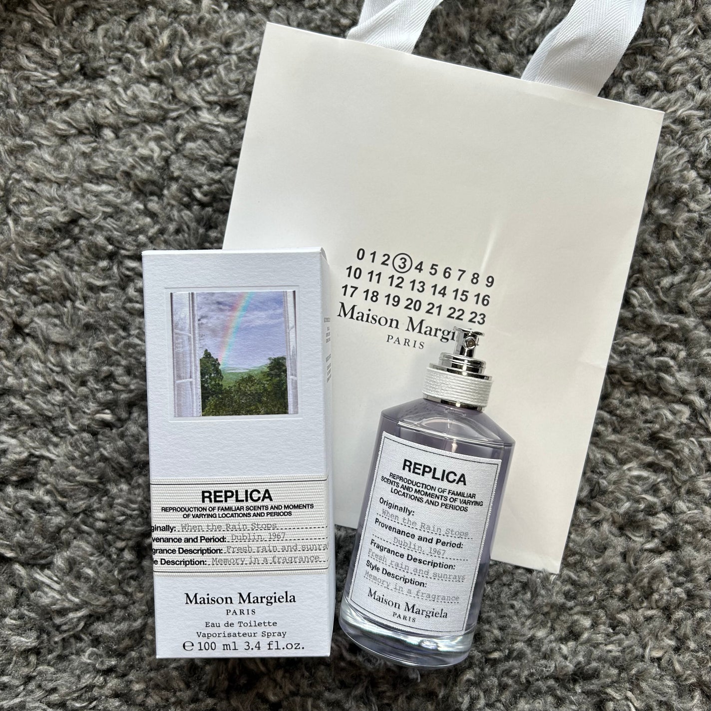 レプリカ オードトワレ ウェン ザ レイン ストップス /Maison Margiela Fragrances/香水(その他)を使ったクチコミ(1枚目)