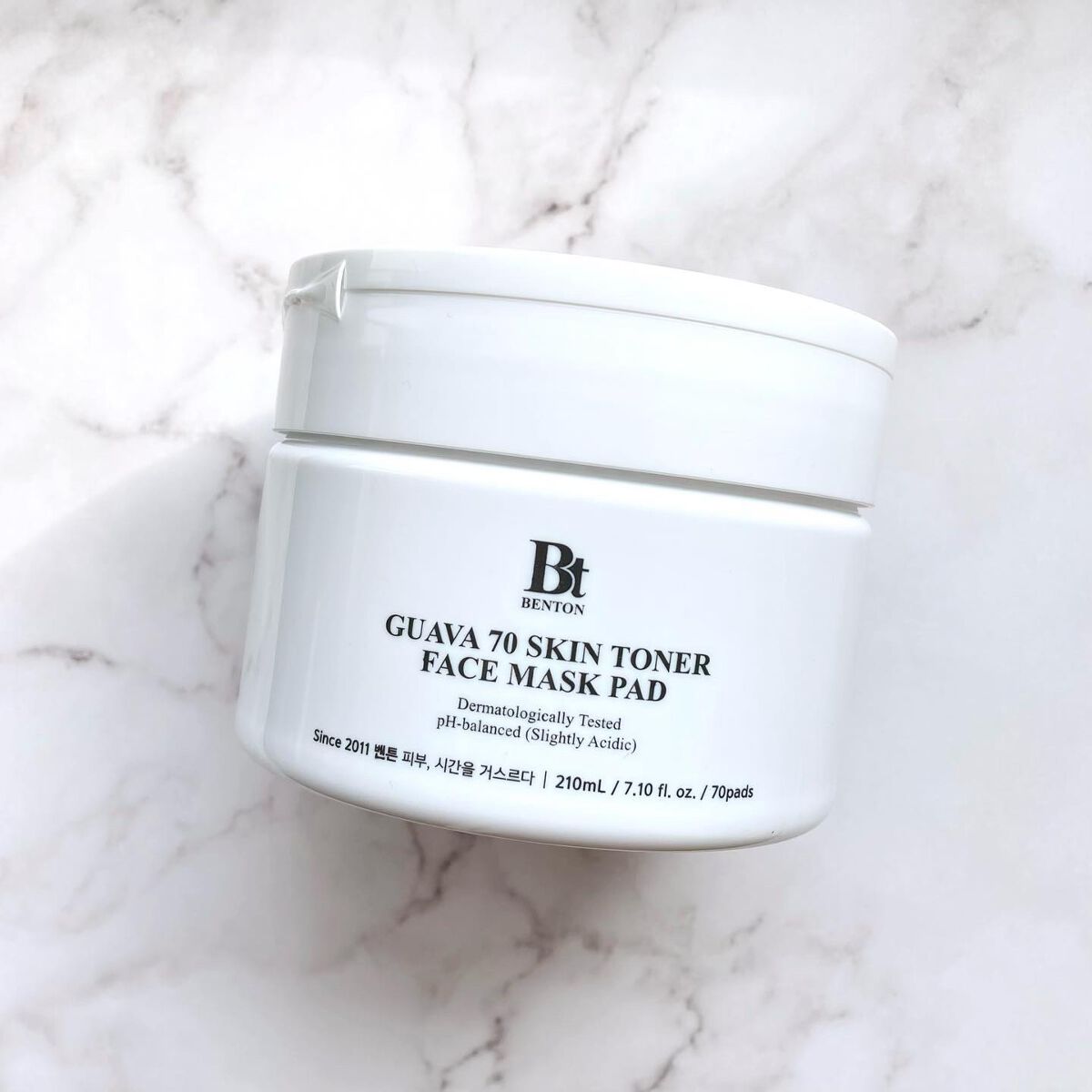 グアバ 70スキントナーパッド /BENTON/トナーパッドを使ったクチコミ(1枚目)