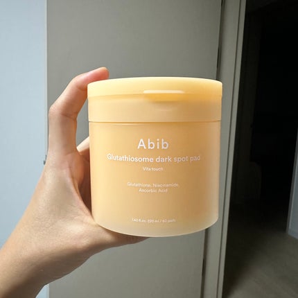 グルタチオンソームダークスポットパッドビタタッチ/Abib /トナーパッドを使ったクチコミ(1枚目)