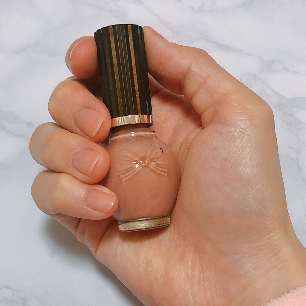 シュガードール オールインワンネイルR 03 アプリコットベージュ/シュガードール/オールインワンネイルを使ったクチコミ（3枚目）