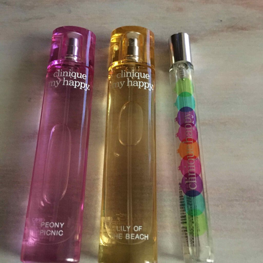 CLINIQUEの香水(レディース) クリニーク ハッピー他、2商品を使った口コミ -大好きな3つのHAPPY香水。 by snowy(混合肌) |  LIPS