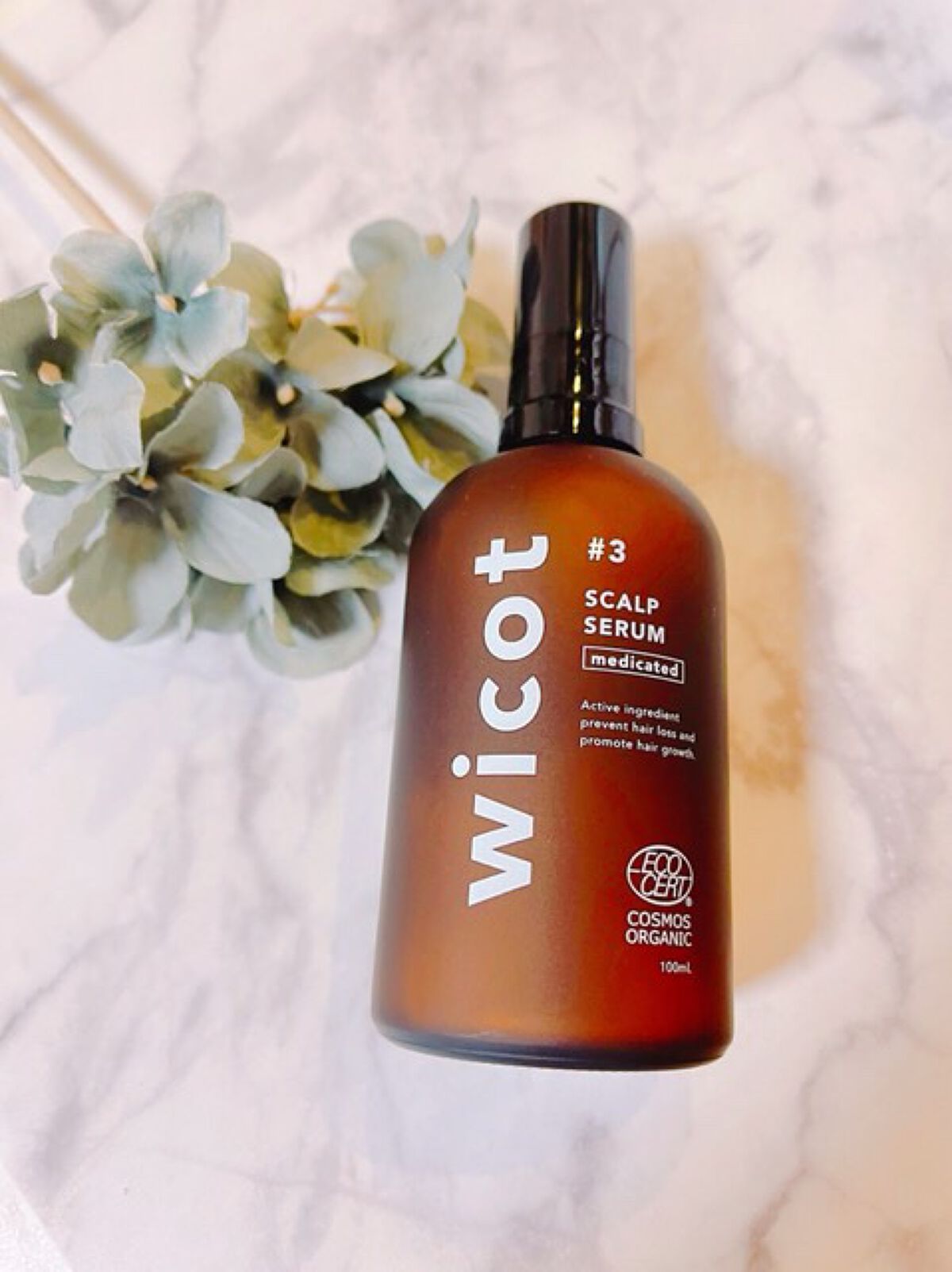 薬用スカルプセラム/wicot/頭皮ローションを使ったクチコミ(1枚目)