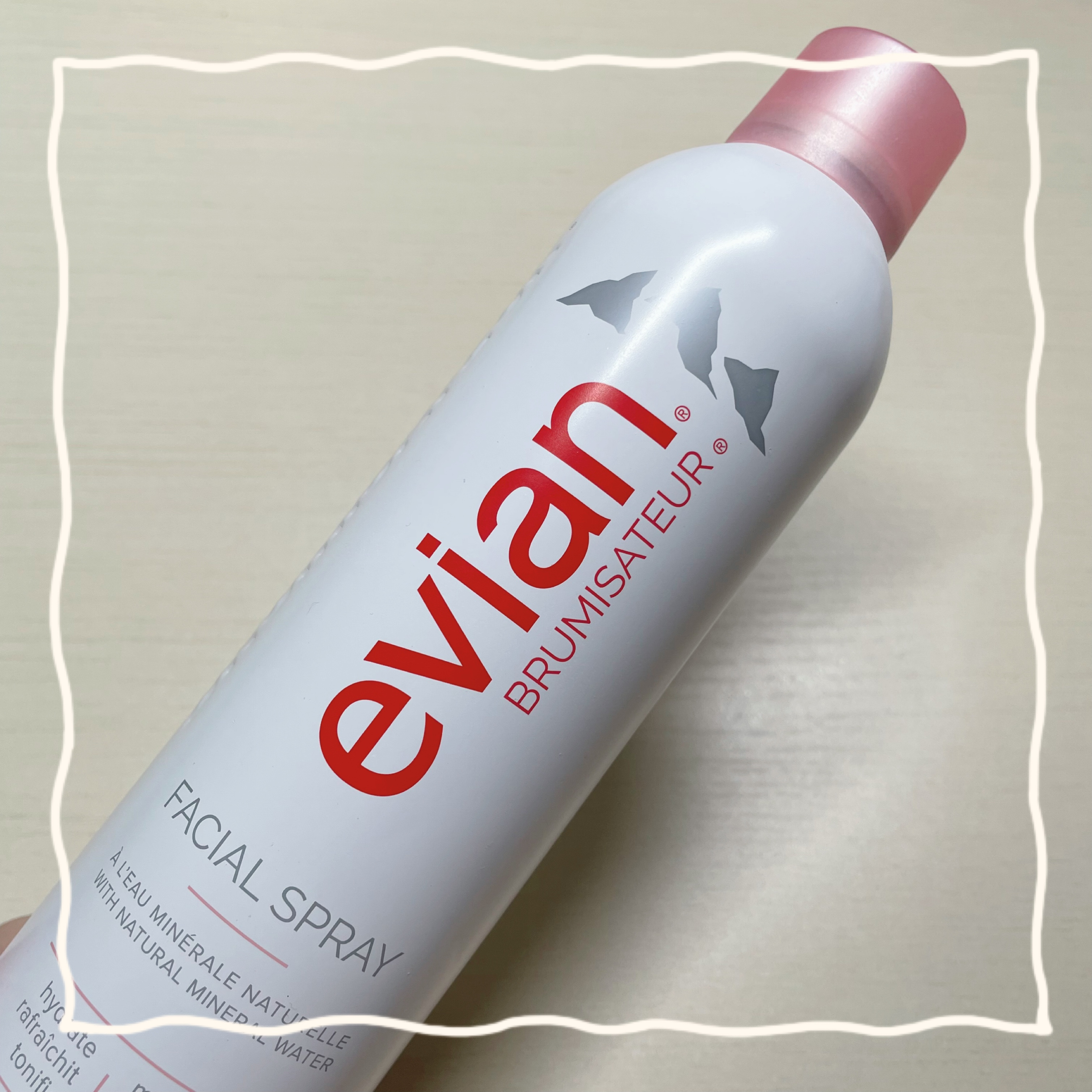 フェイシャルスプレー/エビアン/ミスト状化粧水を使ったクチコミ（1枚目）