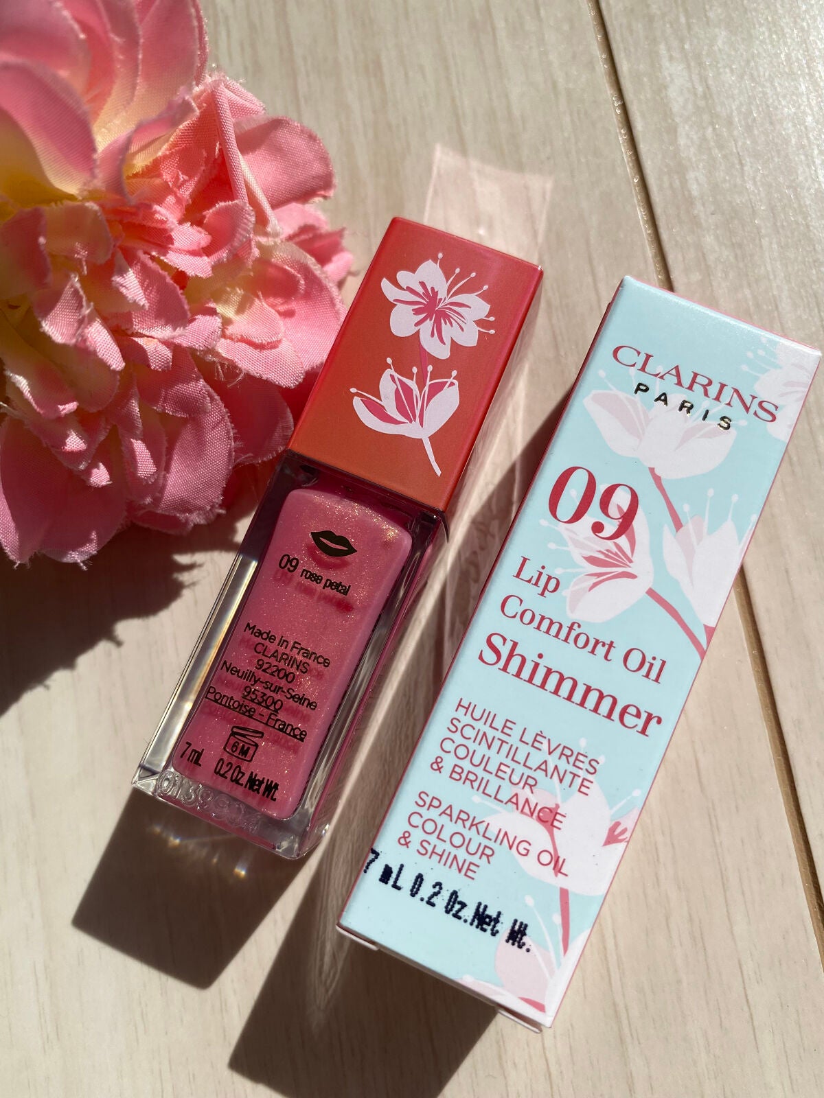 コンフォート リップオイル シマー/CLARINS/リップグロスを使ったクチコミ(6枚目)