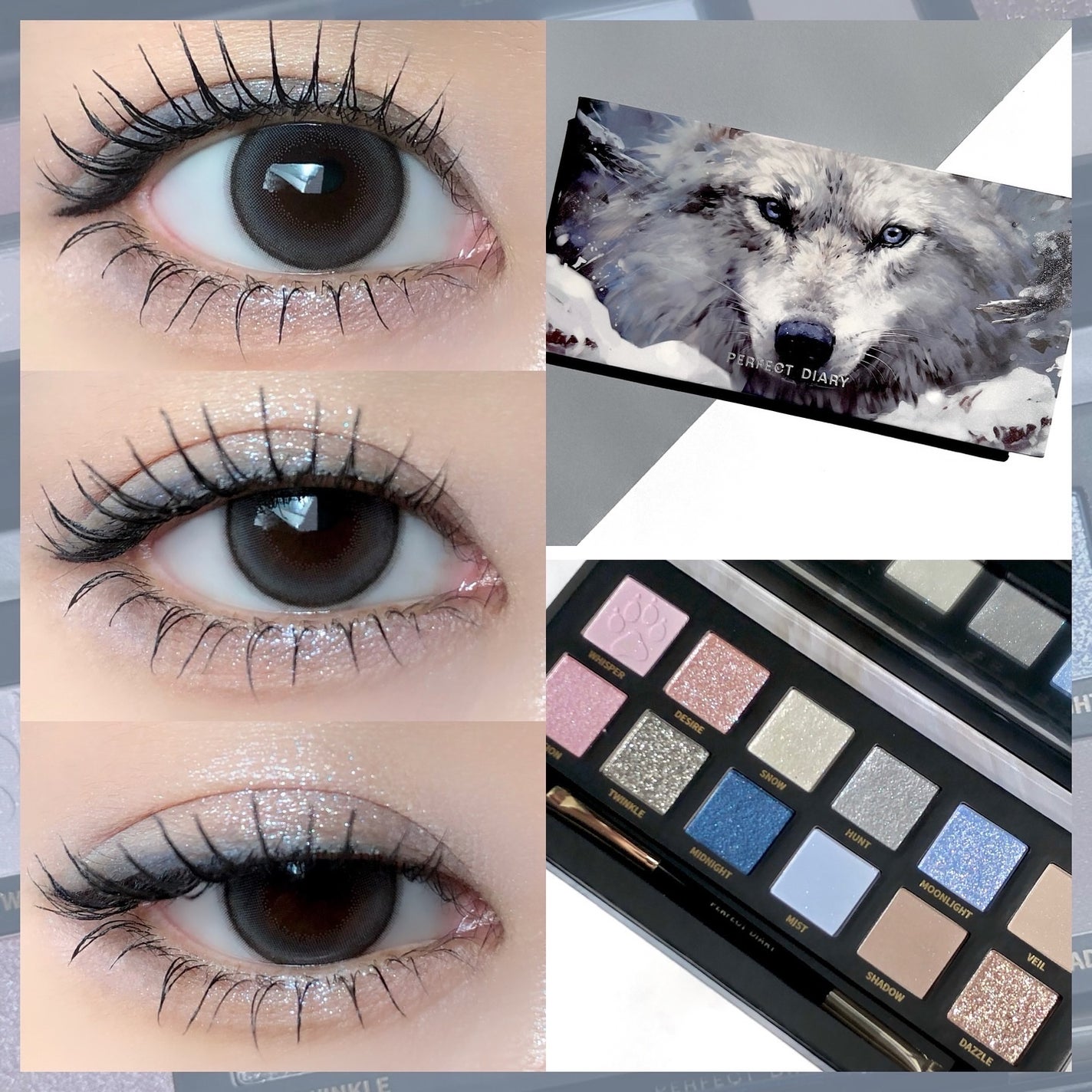 エクスプローラ12色 動物アイシャドウパレット/PERFECT DIARY/アイシャドウパレットを使ったクチコミ(7枚目)