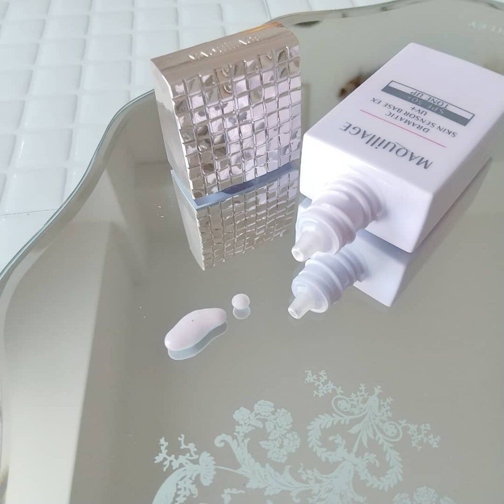 ドラマティックスキンセンサーベース EX UV+/マキアージュ/化粧下地を使ったクチコミ（3枚目）