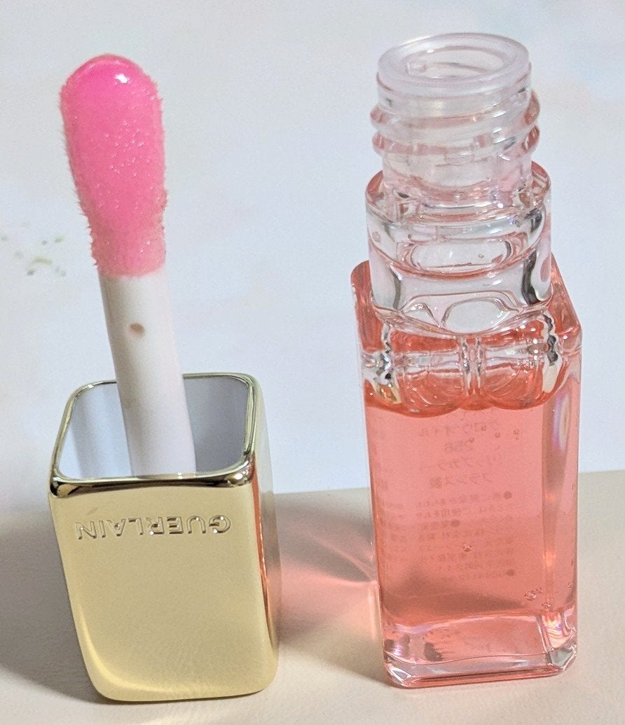 キスキス ビー グロウ オイル/GUERLAIN/リップグロスを使ったクチコミ(7枚目)