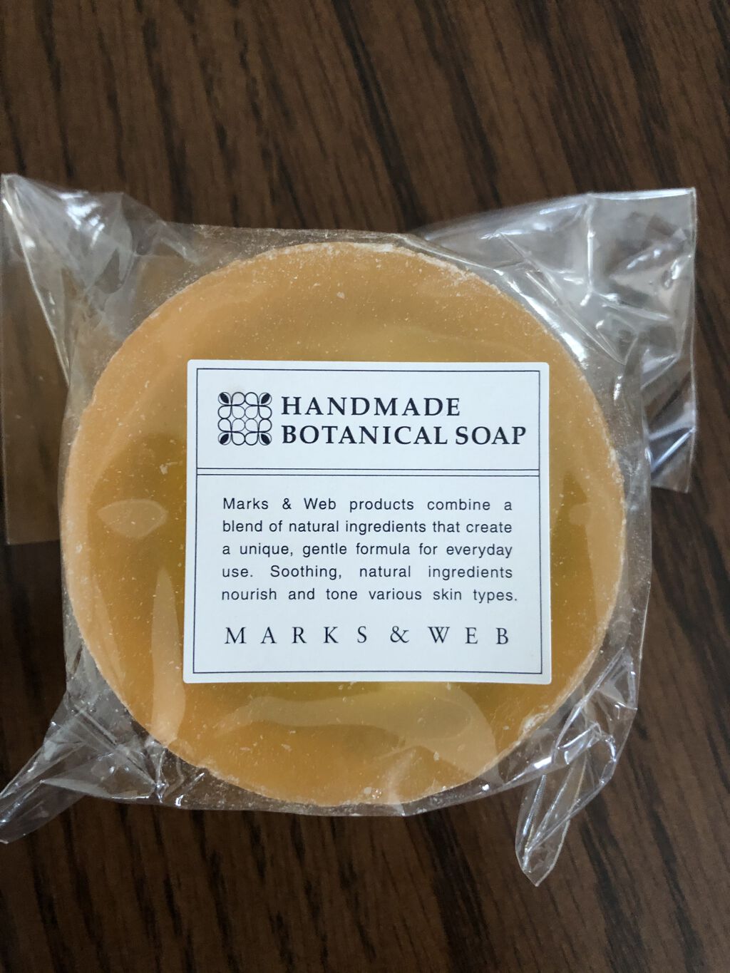 ハンドメイドボタニカルソープ レモングラス／ガーデニア/MARKS&WEB/洗顔石鹸を使ったクチコミ（1枚目）