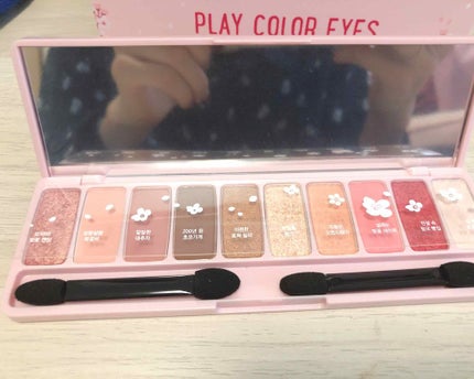 プレイカラー アイシャドウ/ETUDE/アイシャドウパレットを使ったクチコミ(2枚目)