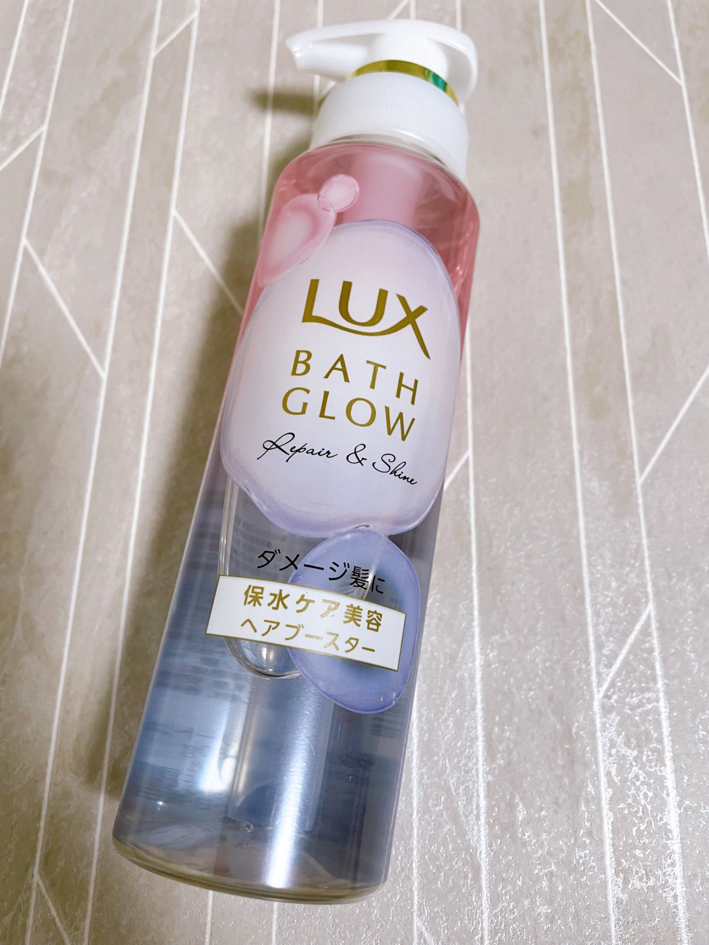 バスグロウ ストレート&シャイン シャンプー/トリートメント/LUX/市販シャンプーを使ったクチコミ(3枚目)