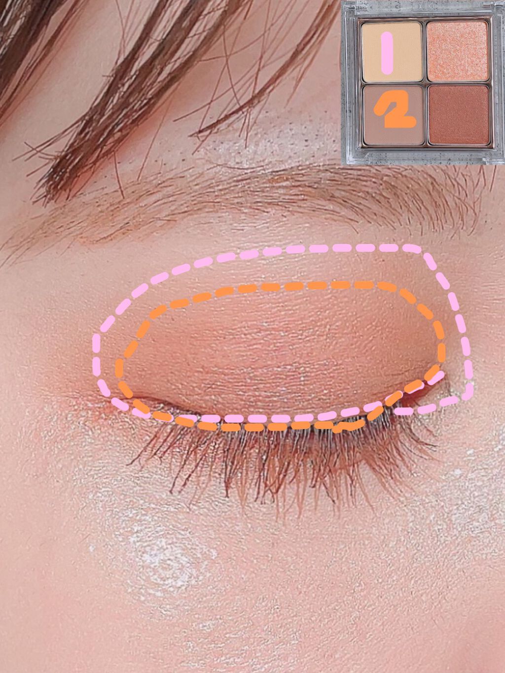 リアルアイハンディパレット/espoir/アイシャドウパレットを使ったクチコミ(2枚目)