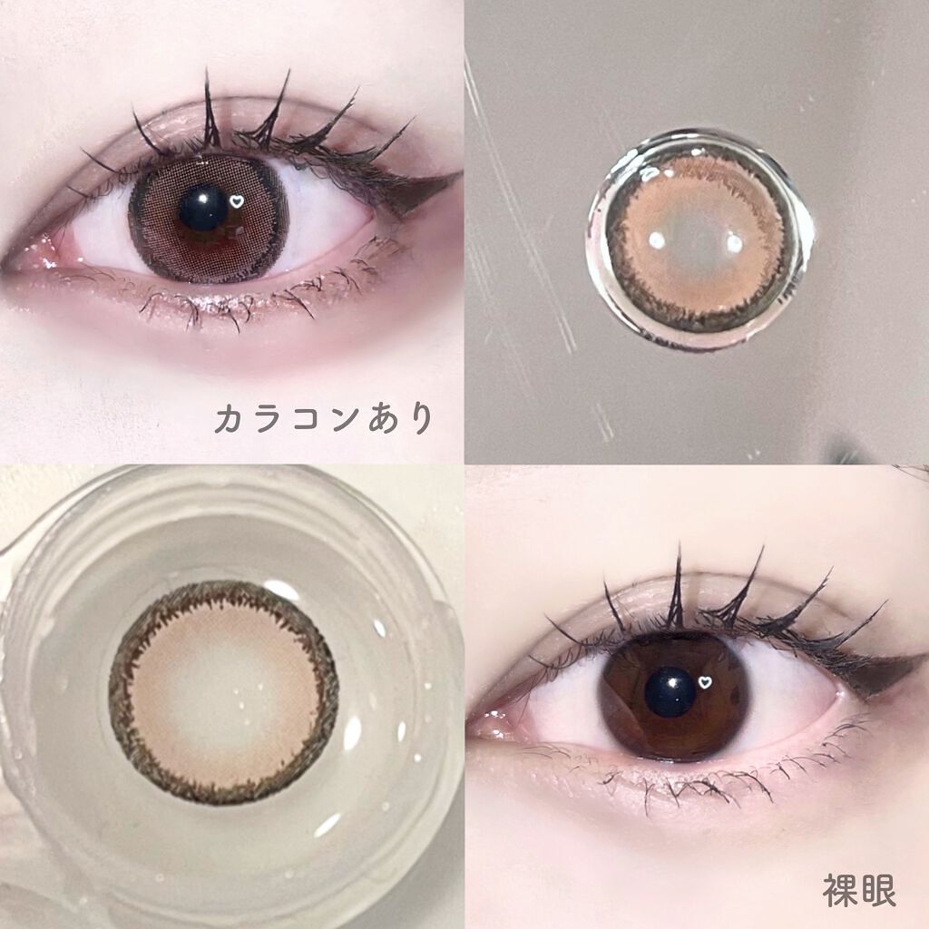 BLUSH/CLARA CONTACT/カラーコンタクトレンズを使ったクチコミ(2枚目)