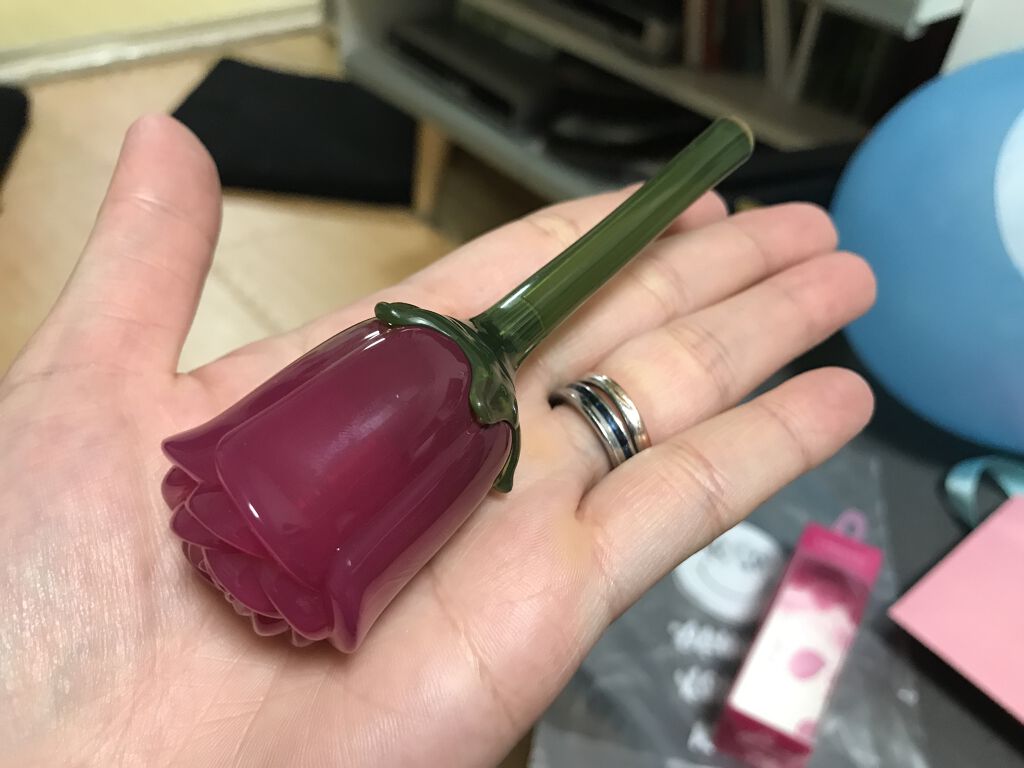 プロマンスリップカラーシャイン/LABIOTTE/口紅を使ったクチコミ（1枚目）