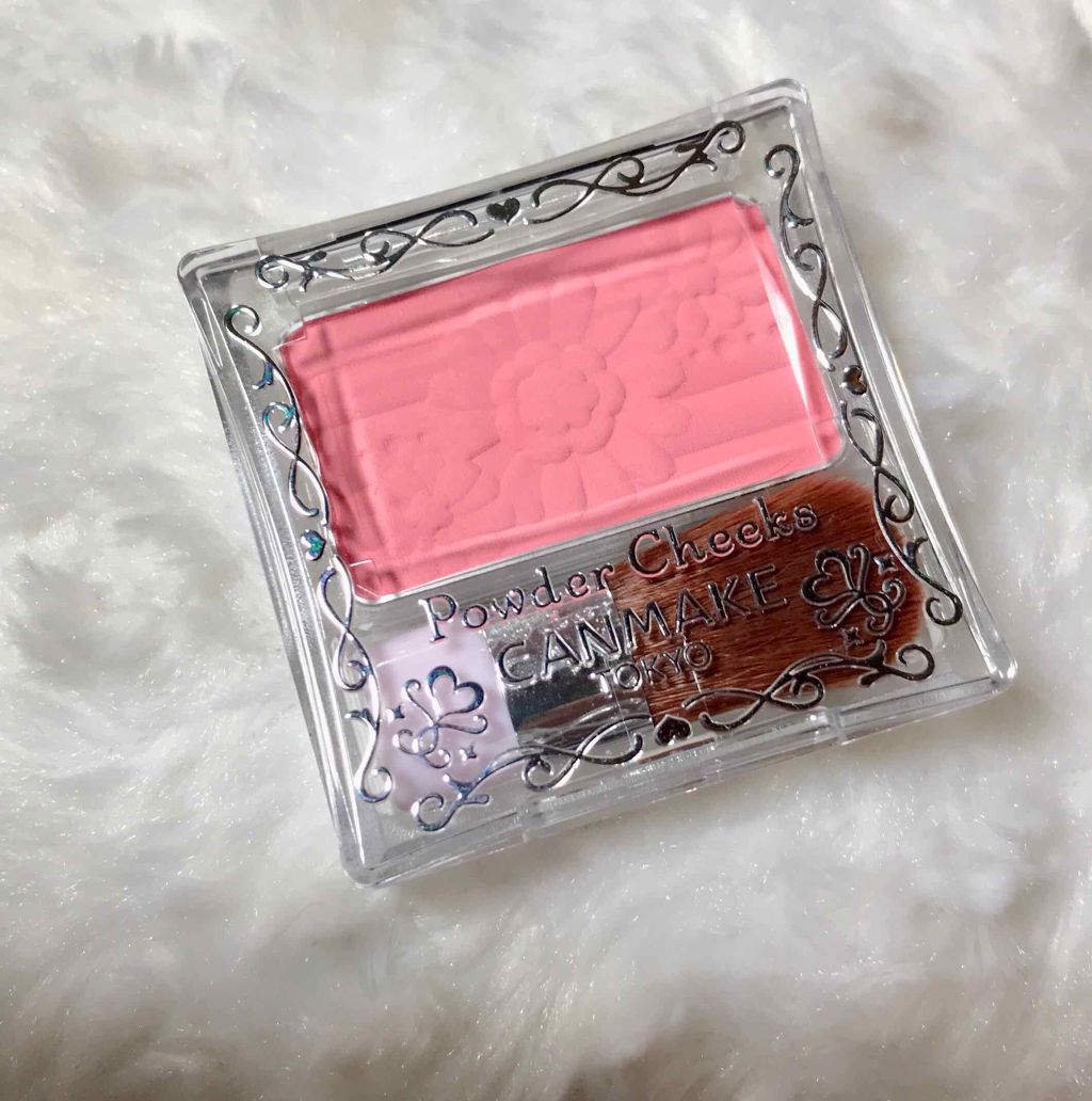 【旧品】パウダーチークス/キャンメイク/パウダーチークを使ったクチコミ(1枚目)
