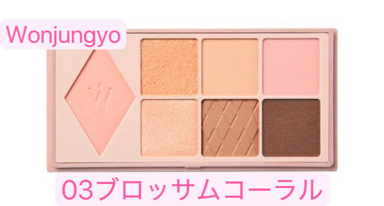 ウォンジョンヨ Ｗ デイリームードアップパレット /Wonjungyo/アイシャドウパレットを使ったクチコミ（1枚目）