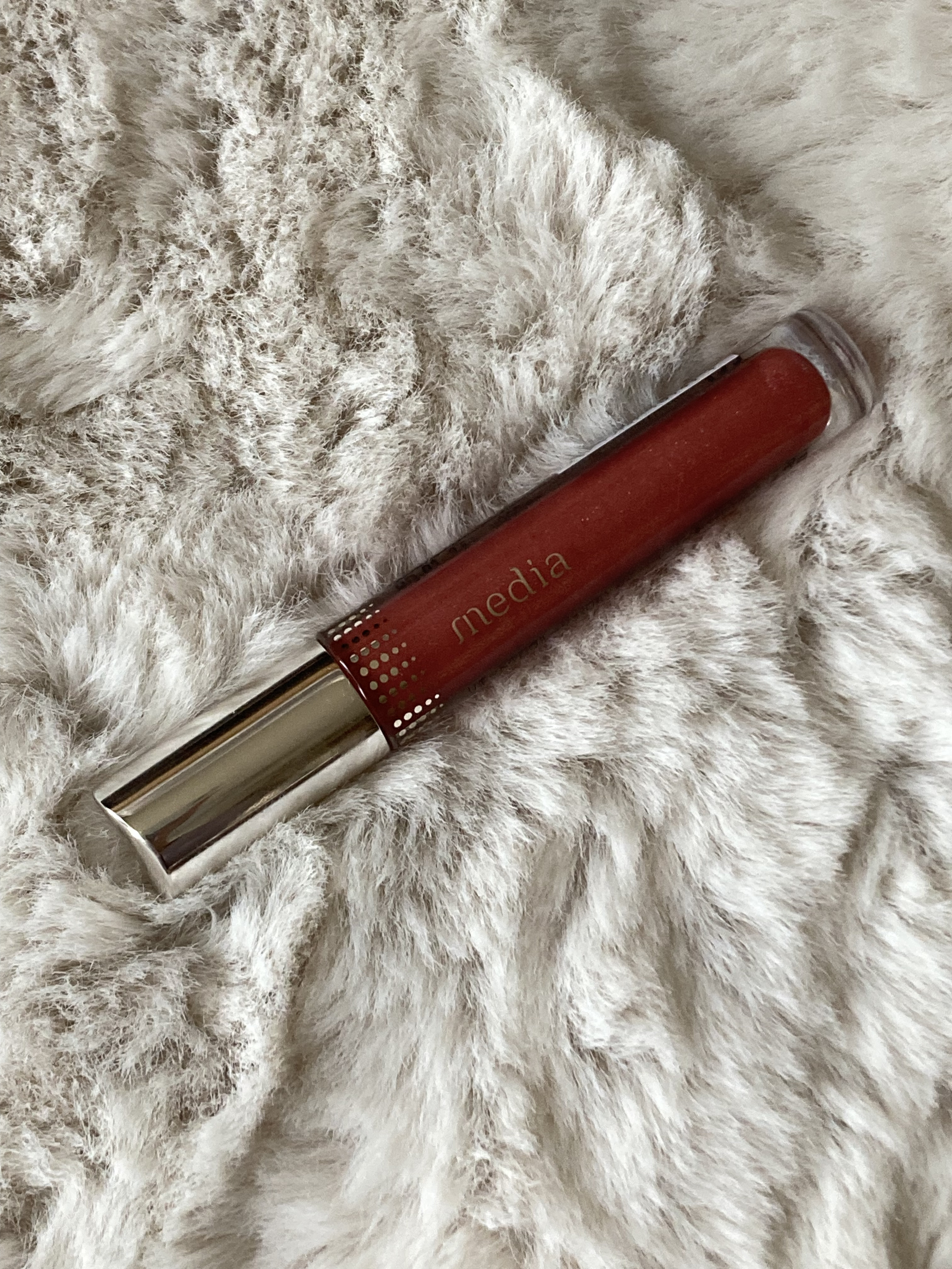 リキッドグロウルージュ/media/リップグロスを使ったクチコミ（1枚目）