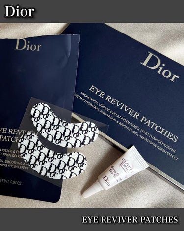 Dior ディオール アイ シートマスク セットのクチコミ「⁡
⁡
⁡
@diorbeauty 
────────────
#dior
#eyereviv.....」（1枚目）